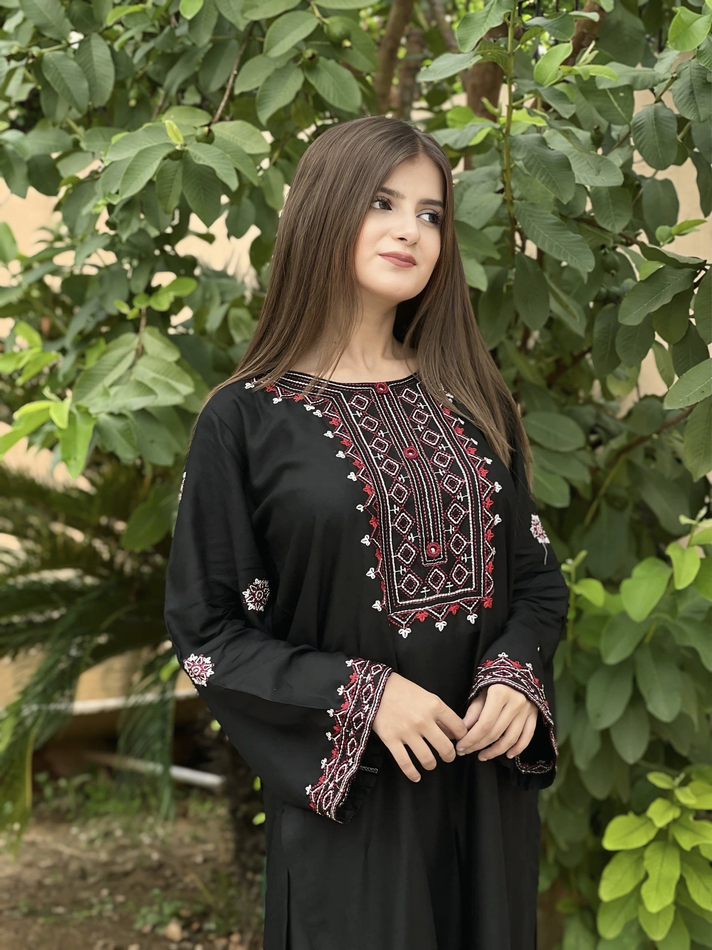 SINDHI EMBROIDERY SOLID