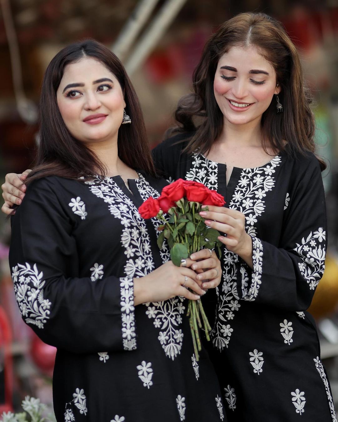 Embroidered Long kurti