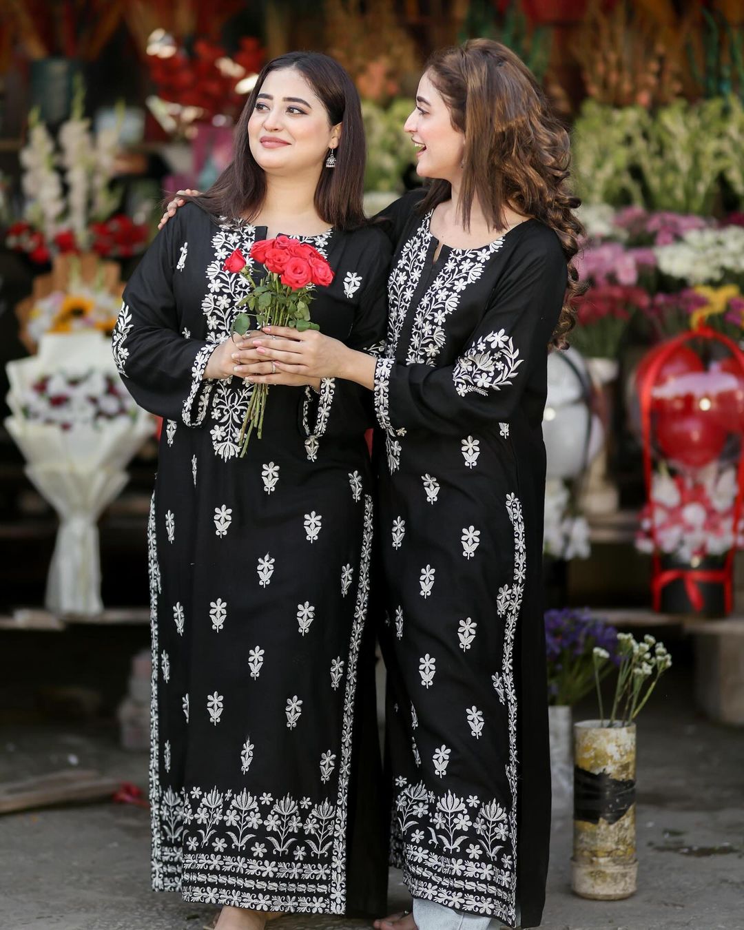Embroidered Long kurti