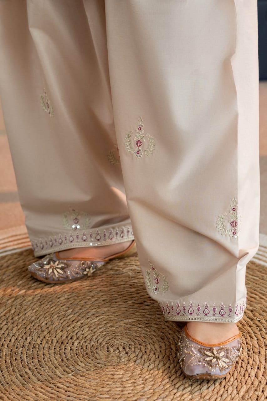 ZAHRA EMB 2PC FARSHI SET