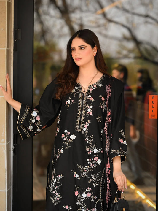 HANIYA EMBROIDERED 3PC