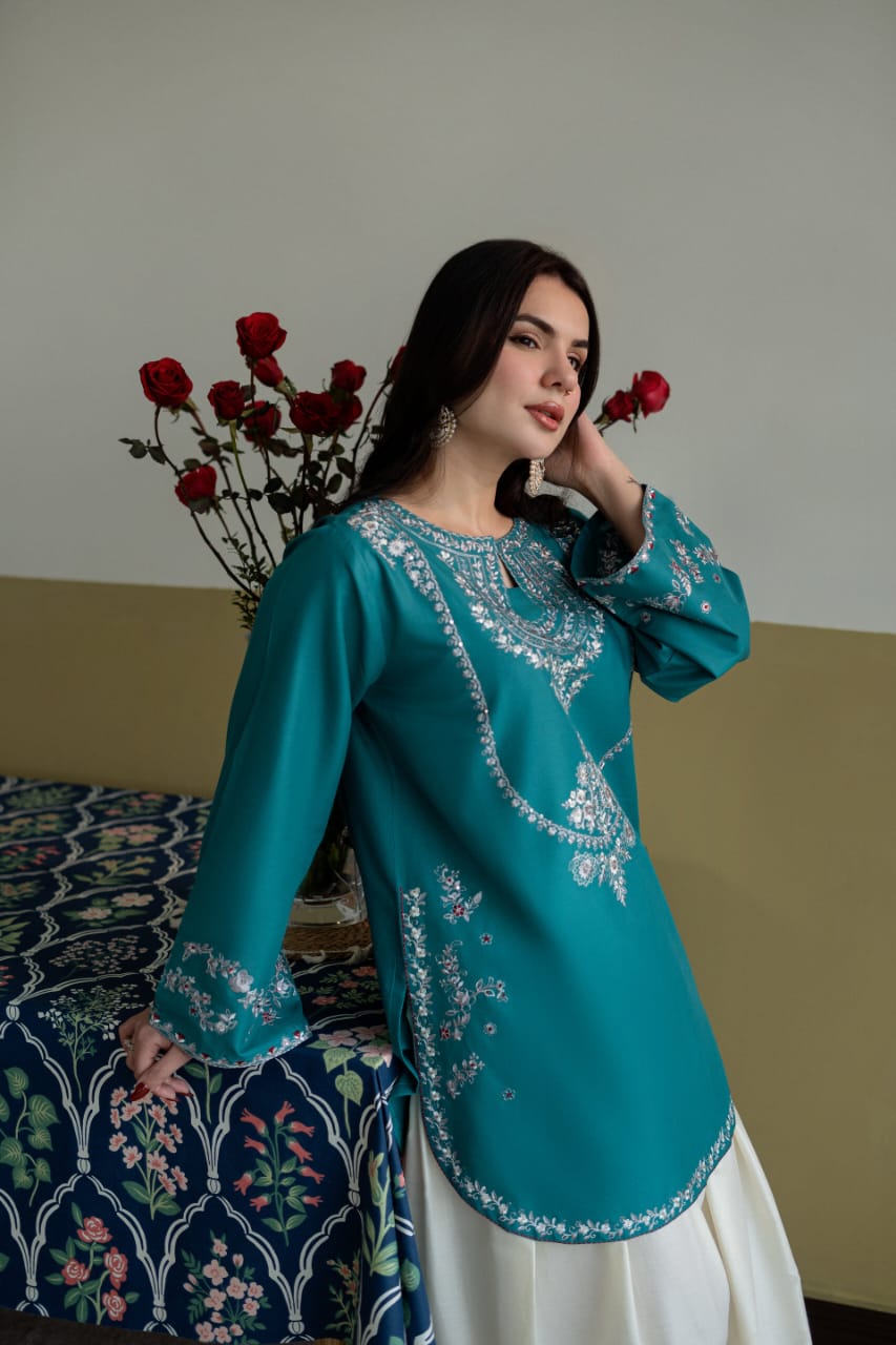 ZIRWA EMB 2PC FARSHI SET