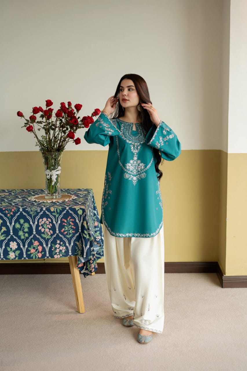ZIRWA EMB 2PC FARSHI SET