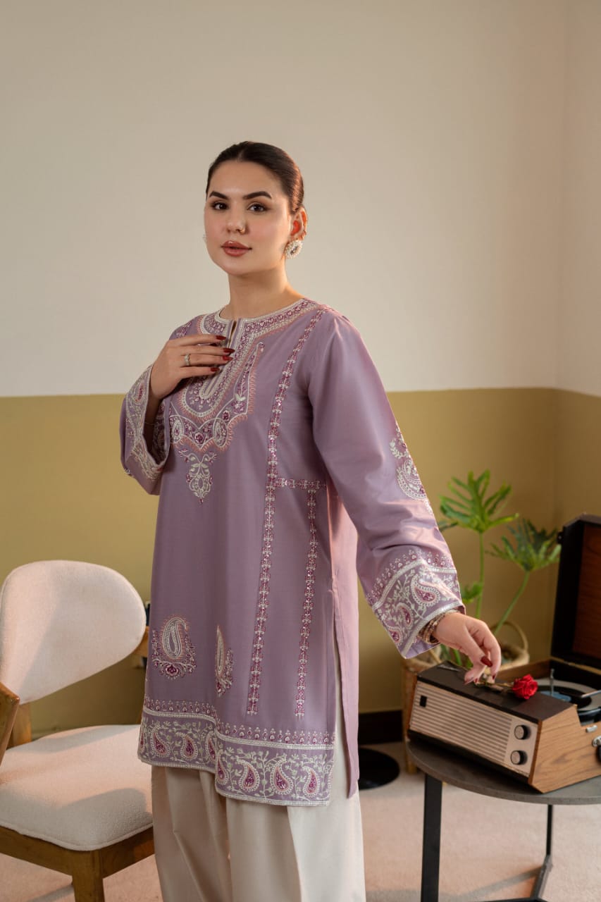ZAHRA EMB 2PC FARSHI SET