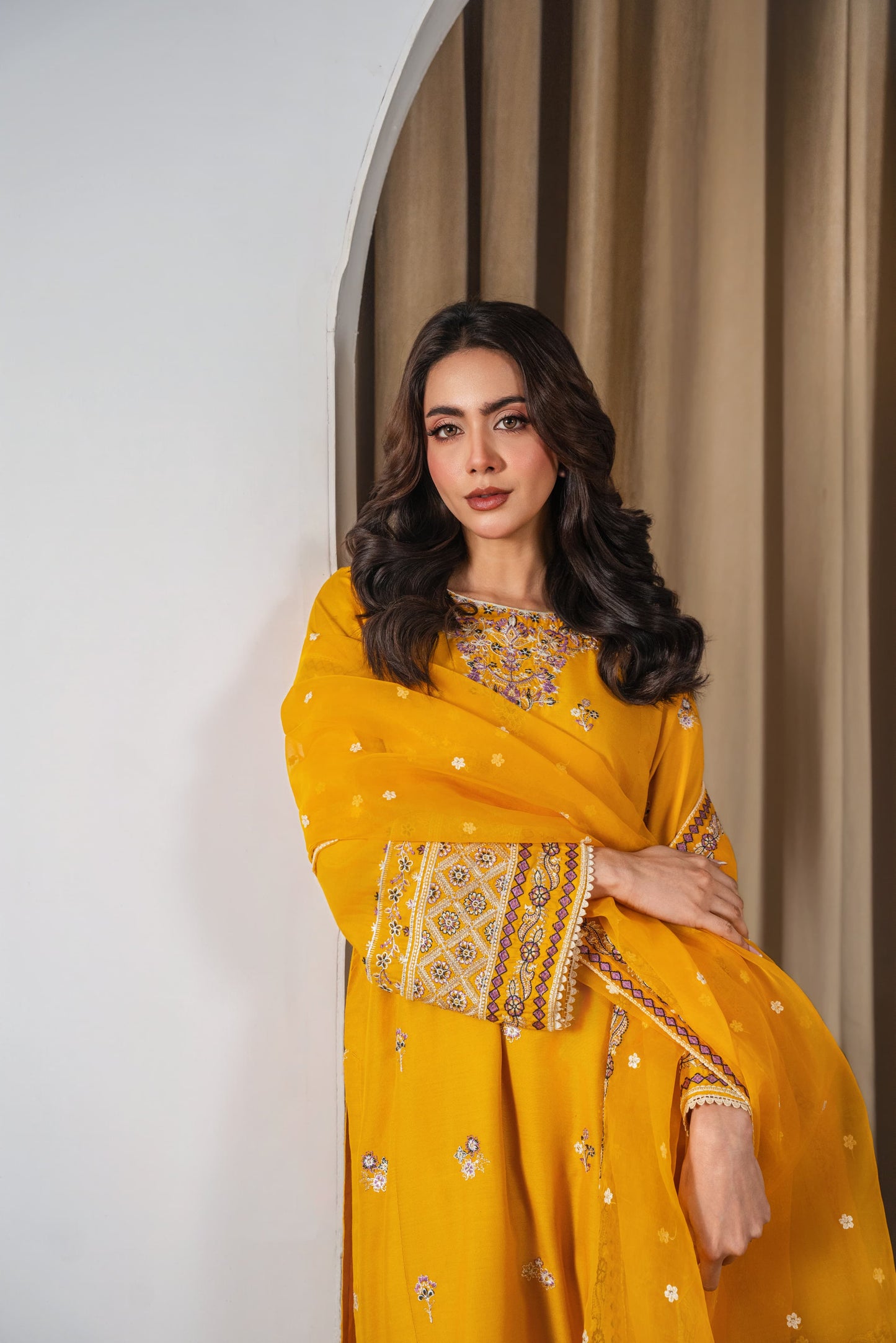 PREET EMBROIDERED 3PC