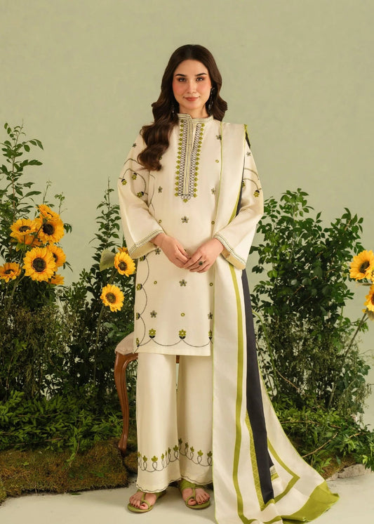 ELMIRA EMBROIDERED-3PC
