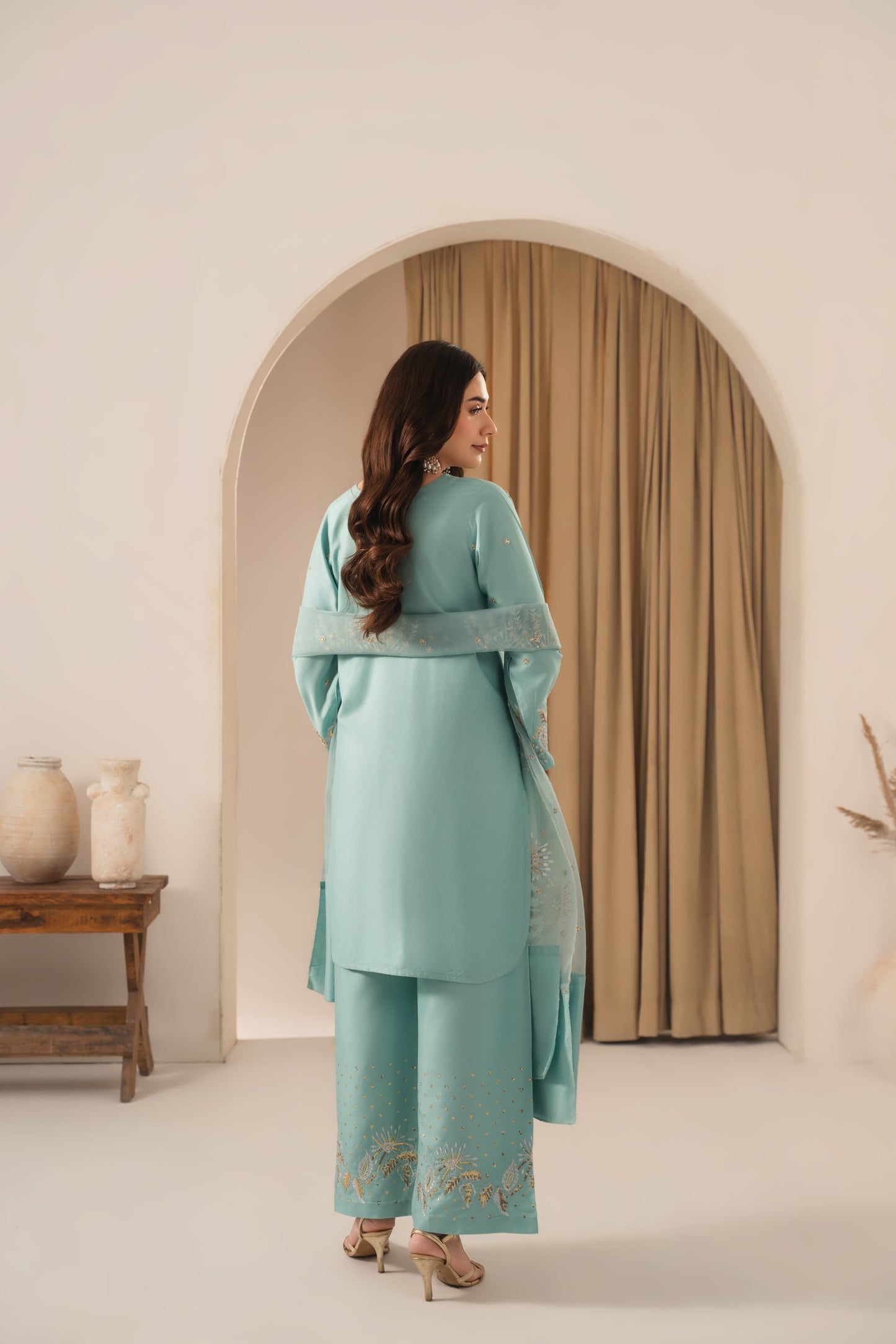 ZARNAAB EMBROIDERED 3PC