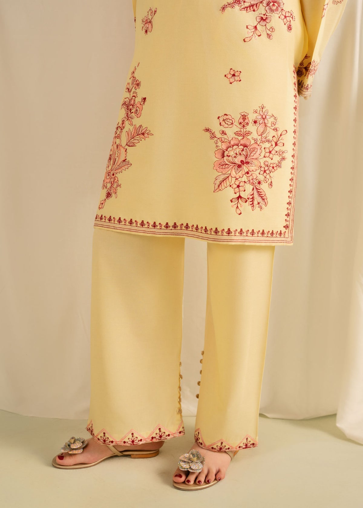 ZAWIYA EMBROIDERED-3PC