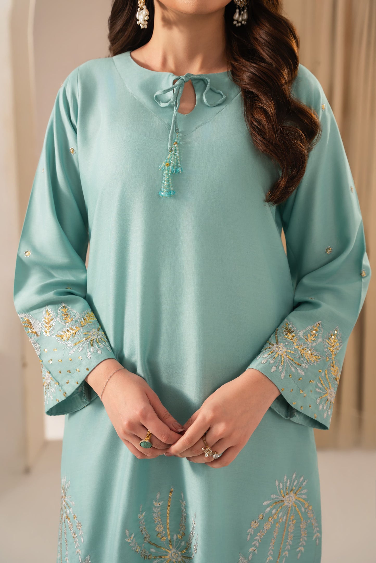 ZARNAAB EMBROIDERED 3PC