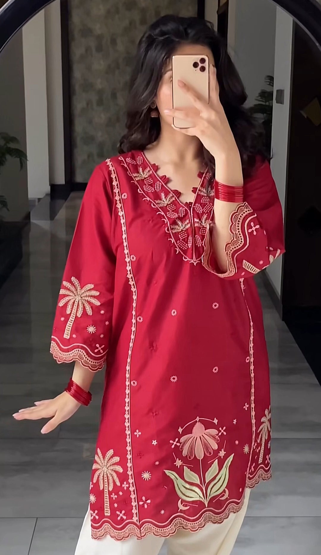 SABA EMB 2PC FARSHI SET