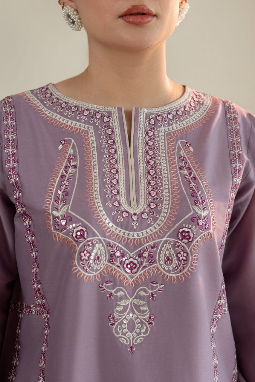 ZAHRA EMB 2PC FARSHI SET